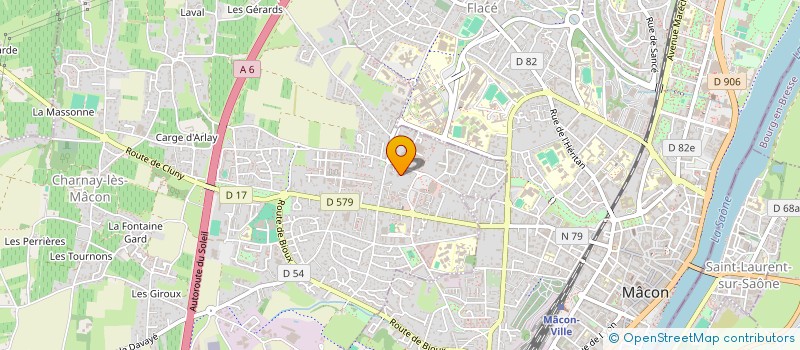 localisation de l'entreprise YAHIA COFFRAGE  CHARNAY-LES-MACON