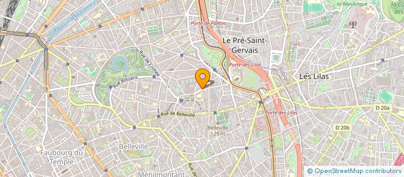 localisation de l'entreprise YAHWEH MISERICORDE CHEMIN D'ALLEGRESSE  PARIS