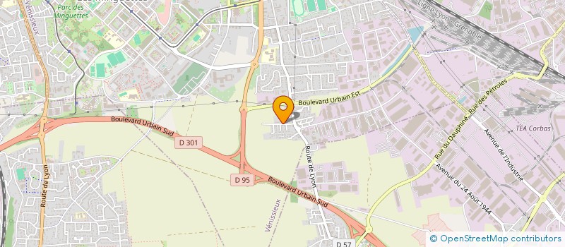 localisation de l'entreprise YAHYAOUI  VENISSIEUX