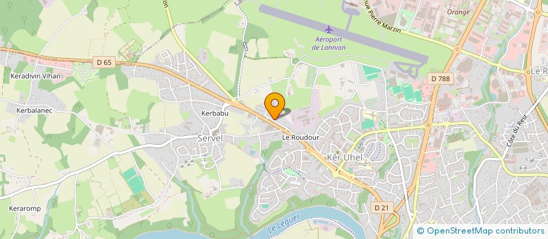 localisation de l'entreprise YAI  LANNION