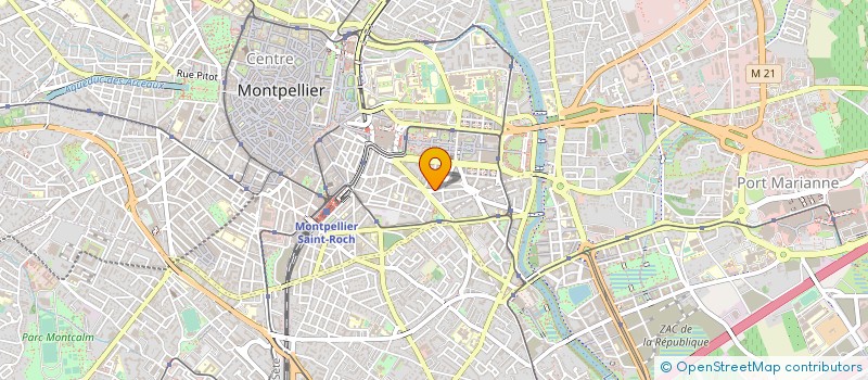 localisation de l'entreprise YAIEL à MONTPELLIER
