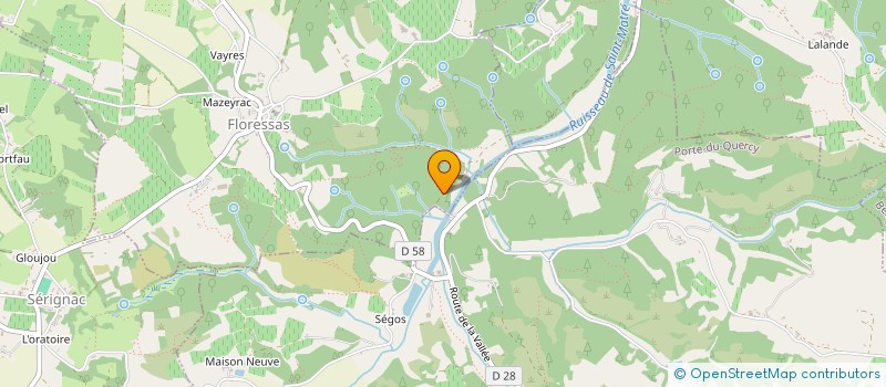 localisation de l'entreprise YAIKA SOLIDAIRE 46  FLORESSAS