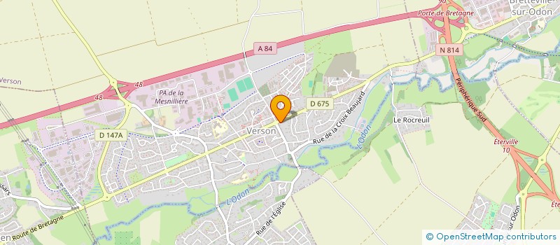 localisation de l'entreprise YAJ  VERSON