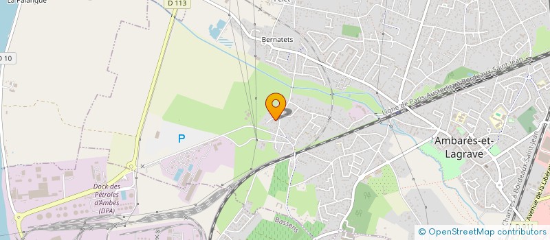 localisation de l'entreprise YAJI INVEST à AMBARES-ET-LAGRAVE