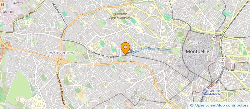 localisation de l'entreprise YAJUSA à MONTPELLIER