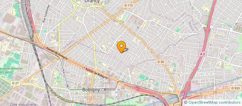 localisation de l'entreprise YAK  DRANCY