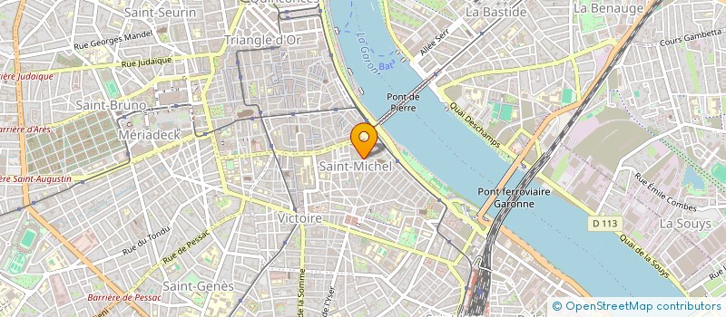 localisation de l'entreprise YAK'EAT  BORDEAUX