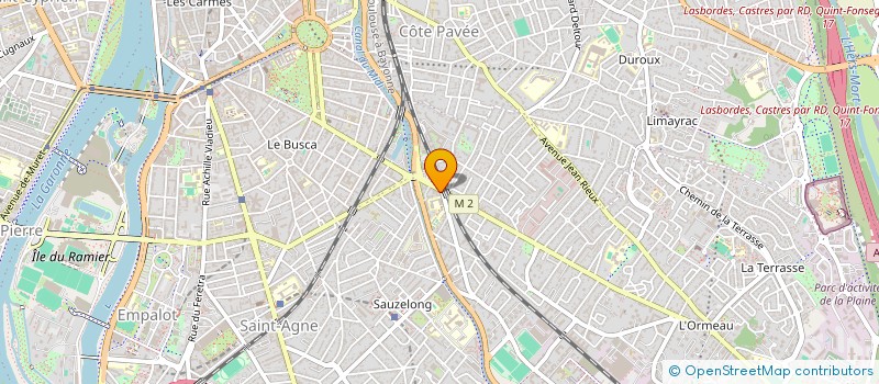 localisation de l'entreprise YAKA 31 à TOULOUSE