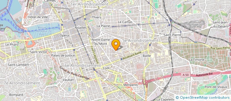 localisation de l'entreprise YAKA à MARSEILLE