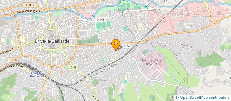 localisation de l'entreprise YAKA  AUBAZINES