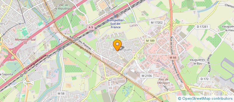 localisation de l'entreprise YAKA  LATTES