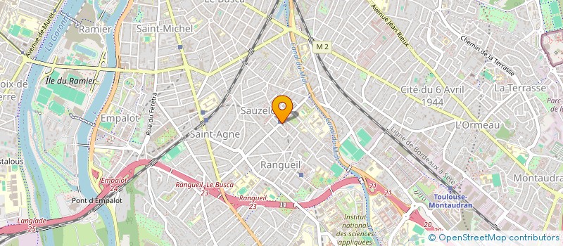 localisation de l'entreprise YAKA à TOULOUSE