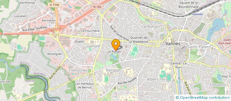 localisation de l'entreprise YAKA BREIZH PRODUCTION à VANNES