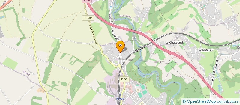 localisation de l'entreprise YAKA IMMOBILIER  RIVES