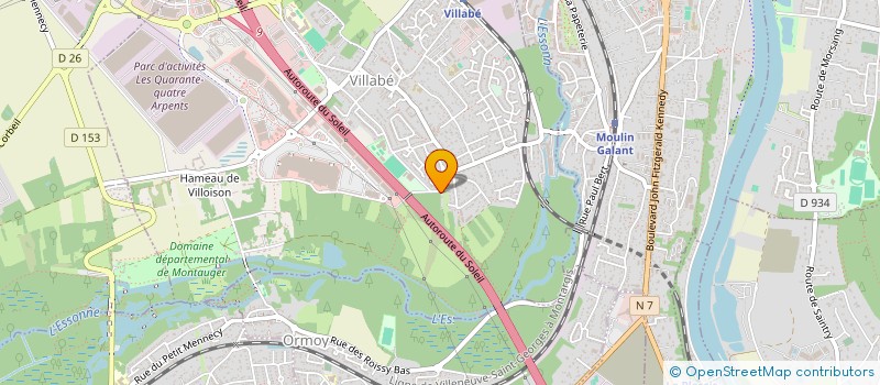 localisation de l'entreprise YAKA LOUER MONTE-MEUBLES PARIS ILE-DE-FRANCE  VILLABE