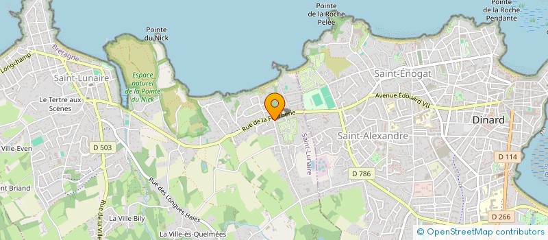 localisation de l'entreprise YAKA PLOMBERIE  SAINT-BRIAC-SUR-MER