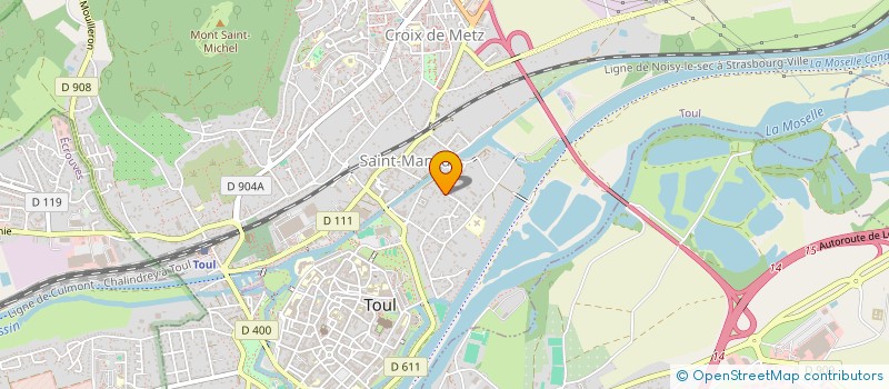 localisation de l'entreprise YAKA-STOCKER  TOUL