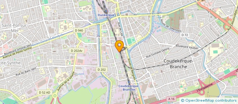 localisation de l'entreprise YAKABOUGER  COUDEKERQUE-BRANCHE