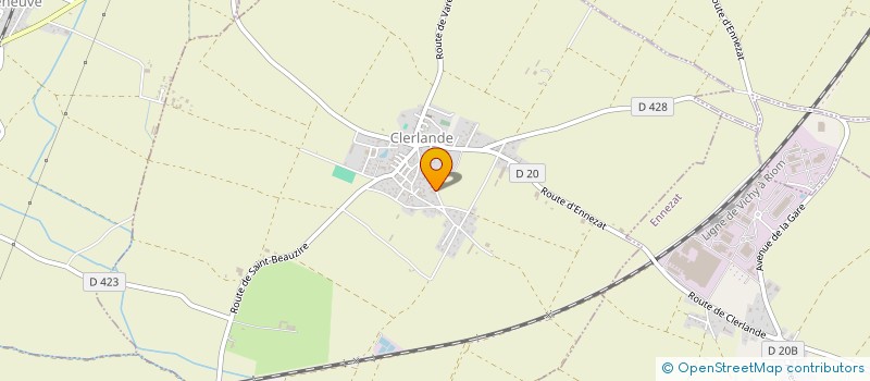 localisation de l'entreprise YAKADATA  CLERLANDE