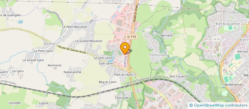 localisation de l'entreprise YAKAFUN  PLESCOP