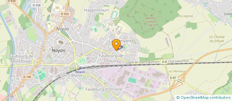 localisation de l'entreprise YAKAMOVIE PRODUCTION  NOYON