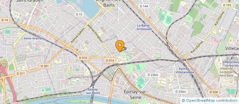 localisation de l'entreprise YAKAMOZ BATIMENT à EPINAY-SUR-SEINE