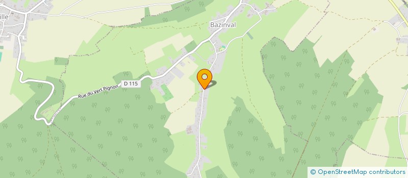 localisation de l'entreprise YAKANOMAIL  BAZINVAL