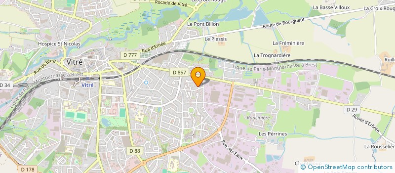 localisation de l'entreprise YAKAPAGAYE  VITRE