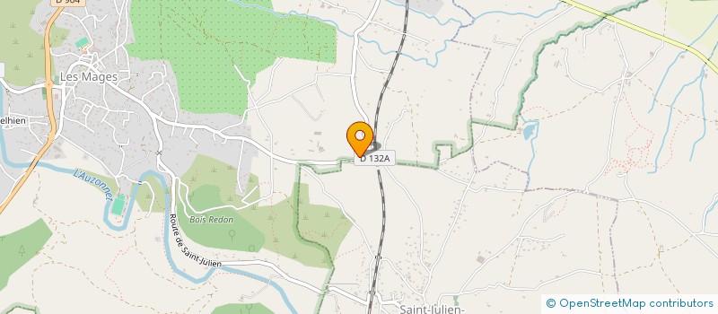 localisation de l'entreprise YAKAPAMA  LES MAGES