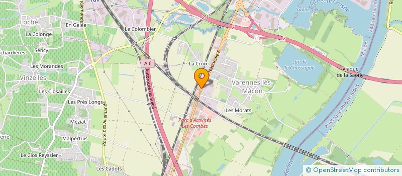 localisation de l'entreprise YAKAPOSER 71 à VARENNES-LES-MACON