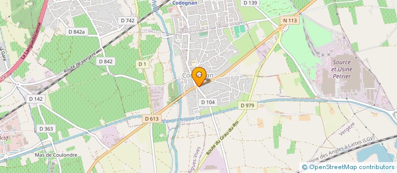 localisation de l'entreprise YAKAPOSER  CODOGNAN