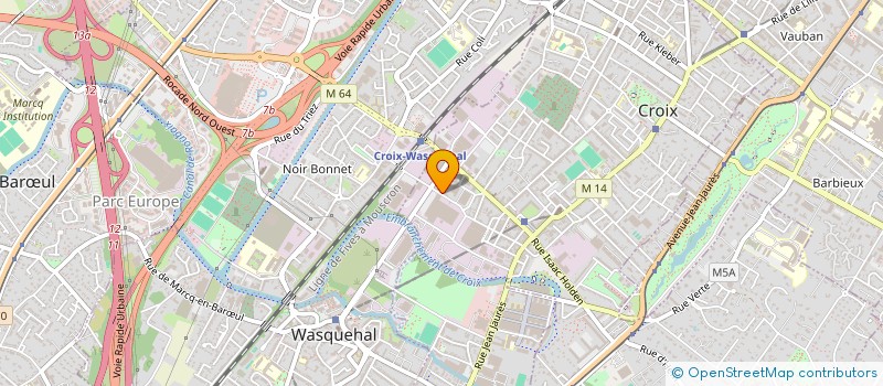 localisation de l'entreprise YAKAR-ESPOIR à CROIX