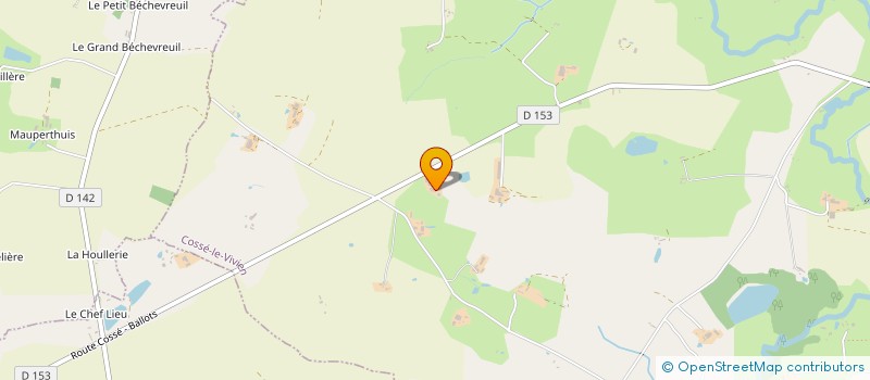 localisation de l'entreprise YAKASUN  COSSE-LE-VIVIEN