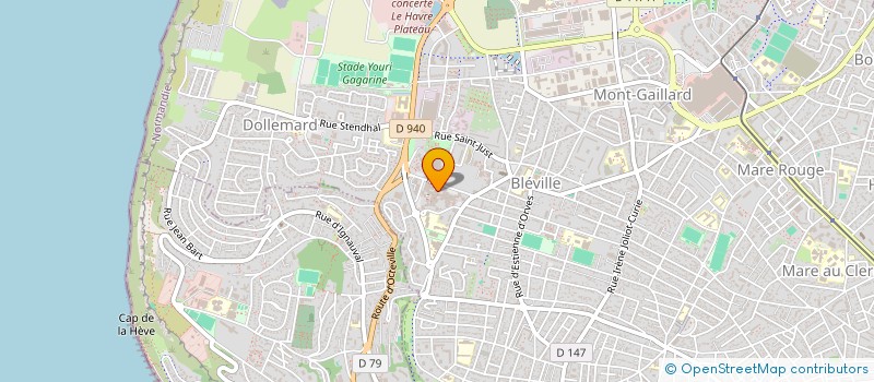 localisation de l'entreprise YAKATI  LE HAVRE