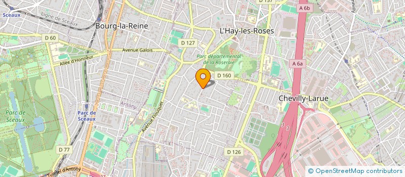 localisation de l'entreprise YAKAZIK-ETIK  L'HAY-LES-ROSES