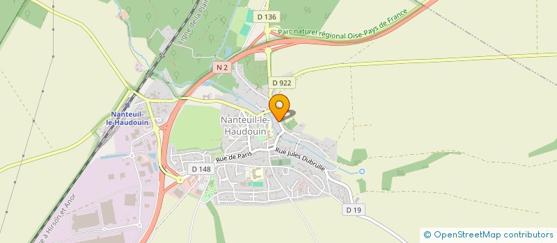 localisation de l'entreprise YAKEN TCG  NANTEUIL-LE-HAUDOUIN