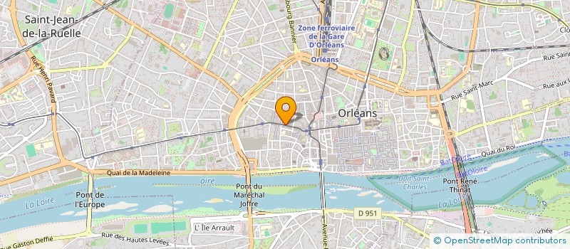 localisation de l'entreprise YAKEYO à ORLEANS