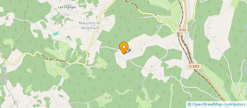 localisation de l'entreprise YAKHAMONIE  MAUZENS-ET-MIREMONT