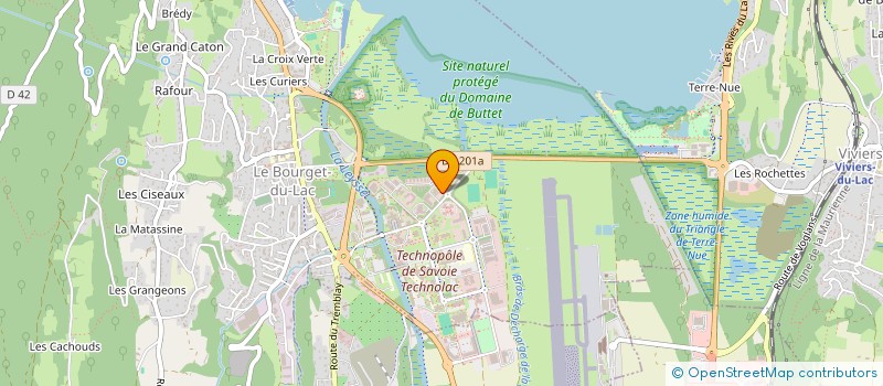 localisation de l'entreprise YAKI  LE BOURGET-DU-LAC