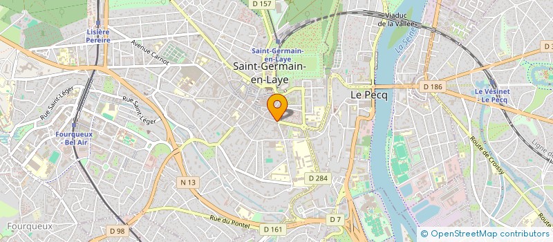localisation de l'entreprise YAKI VENTE à SAINT-GERMAIN-EN-LAYE