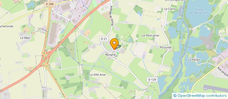 localisation de l'entreprise YAKIMO  LE RHEU