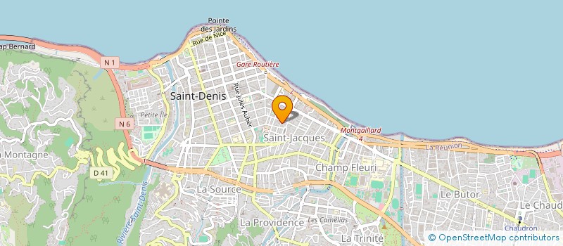 localisation de l'entreprise YAKINE à SAINT-DENIS
