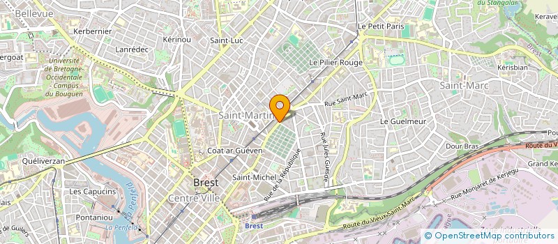 localisation de l'entreprise YAKLEGAL à BREST