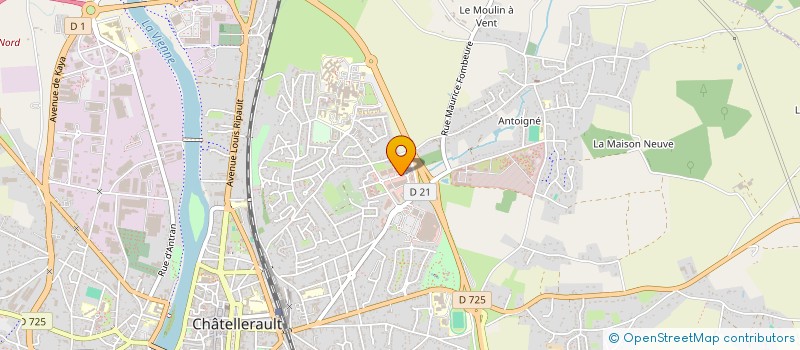 localisation de l'entreprise YAKO  TOURS