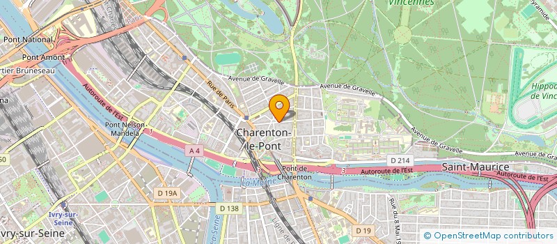 localisation de l'entreprise YAKO  CHARENTON-LE-PONT