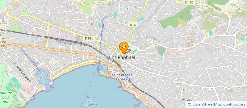 localisation de l'entreprise YAKOI à SAINT-RAPHAEL