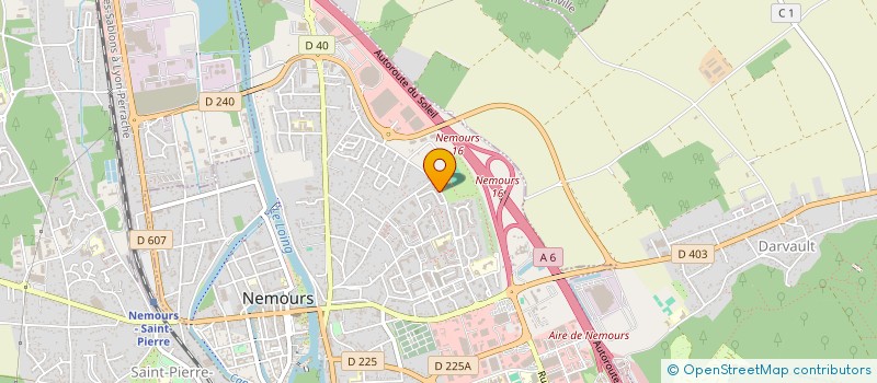 localisation de l'entreprise YAKOSODA  NEMOURS