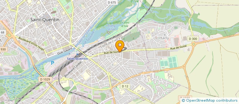 localisation de l'entreprise YAKOUBI ANIS à SAINT-QUENTIN