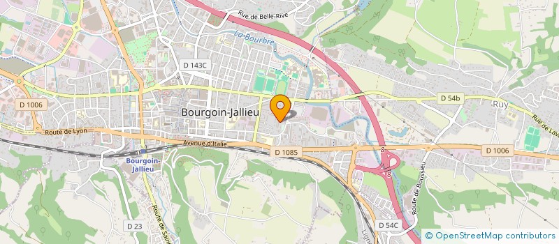 localisation de l'entreprise YAKUT FACADE  BOURGOIN-JALLIEU