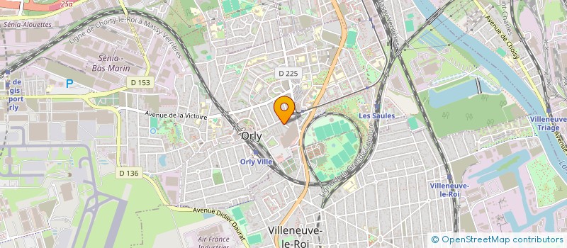 localisation de l'entreprise YAKUZA PRODUCTION  ORLY